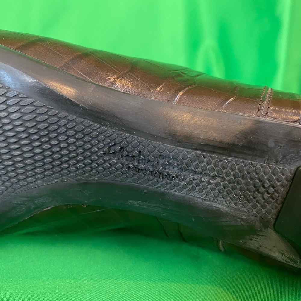 Salvatore Ferragamo Croc Boots Size 6.5B - Picture 2 of 4